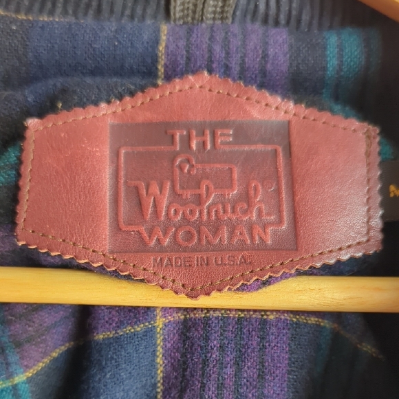 Vintage Women's Woolrich Purple Trench Coat  Size Medium - Picture 4 of 7